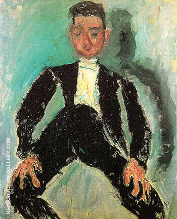 The Groom c1924 By Chaim Soutine