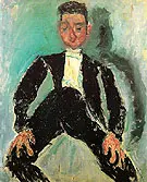 The Groom c1924 By Chaim Soutine