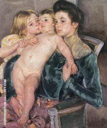 The Caress 1902 By Mary Cassatt