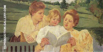 The Garden Lecture 1898 By Mary Cassatt