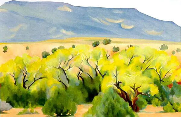 Cottonwood III By Georgia O'Keeffe