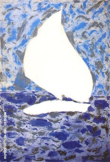 Sail 1958 by Milton Avery | Oil Painting Reproduction