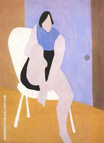 Sally 1946 By Milton Avery
