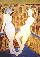 Two Figures 1960 By Milton Avery