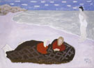 Chilly Girls by the Sea 1944 By Milton Avery
