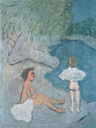 Country Brook 1938 By Milton Avery