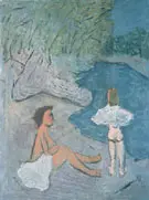 Country Brook 1938 By Milton Avery