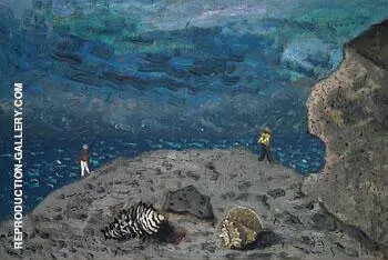 Shells and Fishermen 1940 By Milton Avery