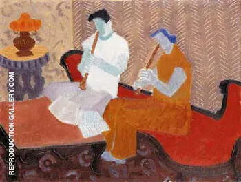The Musicians 1949 By Milton Avery