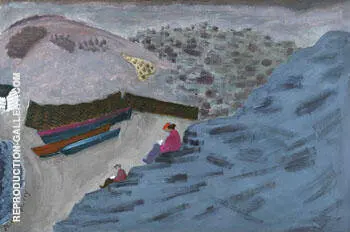 Canadian Cove 1940 By Milton Avery