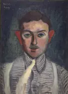 Striped Shirt 1932 By Milton Avery