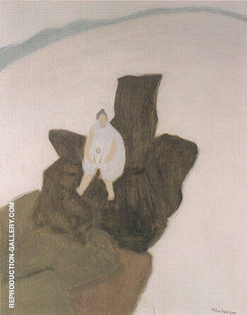 Madonna of the Rocks 1957 by Milton Avery | Oil Painting Reproduction