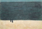 Walkers by the Sea 1954 By Milton Avery