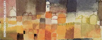 View of Kairuan 1914 By Paul Klee