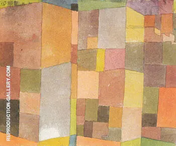 Quarry at Ostermundingen 1915 By Paul Klee