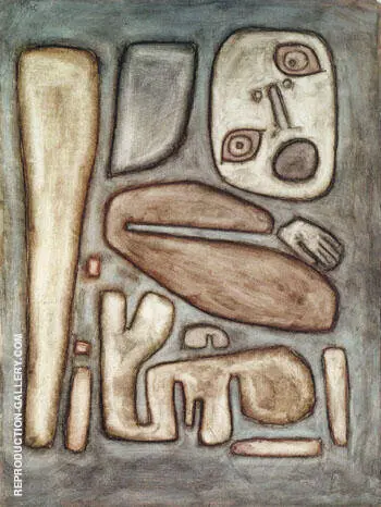 Outbreak of Fear III 1939 By Paul Klee