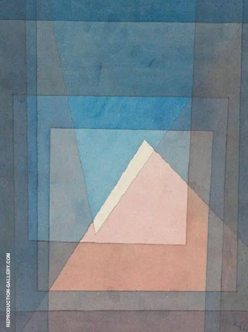 Pyramide 1930 By Paul Klee
