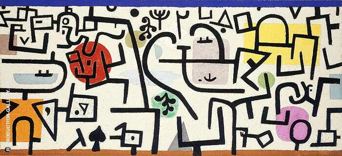 Rich Harbor 1938 By Paul Klee