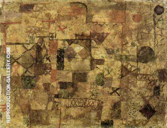 Carpet of Memory 1914 By Paul Klee