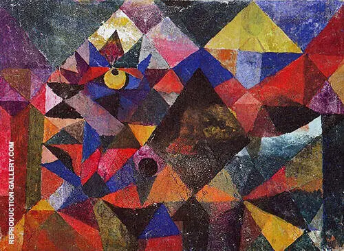 Cacodemonic 1916 By Paul Klee