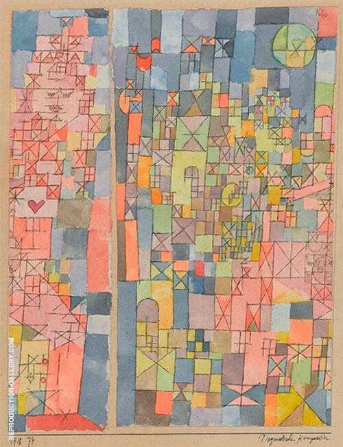 Dogmatic Composition 1918 By Paul Klee