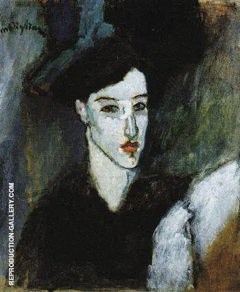 The Jewess c1908 By Amedeo Modigliani