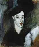 The Jewess c1908 By Amedeo Modigliani