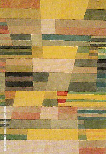 Monument in Fertile Country 1929 By Paul Klee