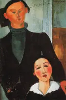 Jacques and Berthe Lipchitz 1916 By Amedeo Modigliani