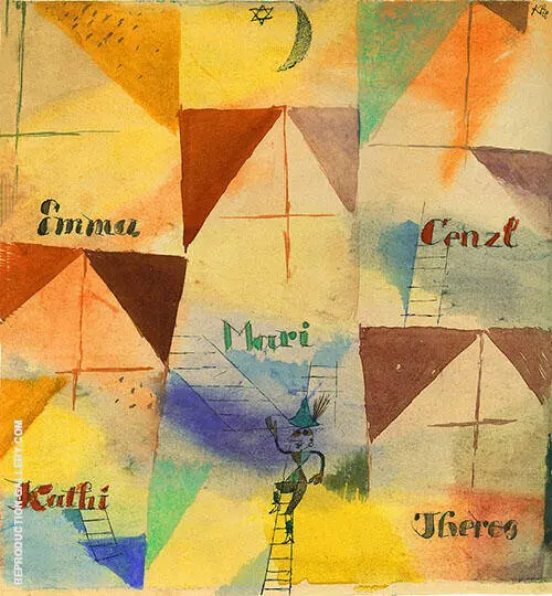 The Bavarian Don Giovanni 1919 By Paul Klee