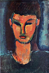 Woman's Head 1910 By Amedeo Modigliani