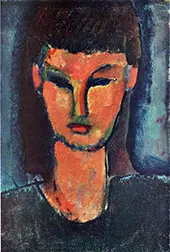 Woman's Head 1910 By Amedeo Modigliani