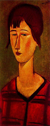 Marcelle 1917 By Amedeo Modigliani
