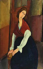 Jeanne Hebuterne By Amedeo Modigliani