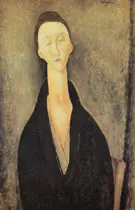 Madame Hanka Zborowska 1918 By Amedeo Modigliani