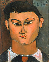 Portrait of Moise Kisling 1915 By Amedeo Modigliani