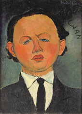 Portrait of Oscar Miestchaninoff Mechan 1917 By Amedeo Modigliani