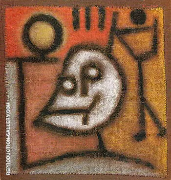 Death and Fire 1940 By Paul Klee