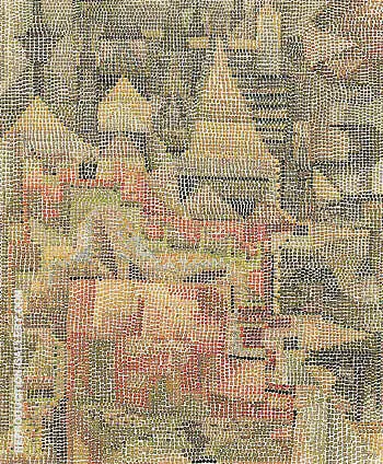 Castle Garden 1931 By Paul Klee