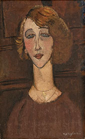 The Blonde Renee 1916 By Amedeo Modigliani