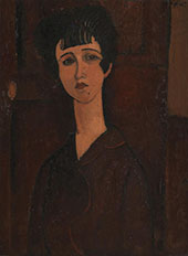 Portrait of a Young Woman Victoria 1916 By Amedeo Modigliani