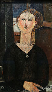 Antonia 1915 By Amedeo Modigliani