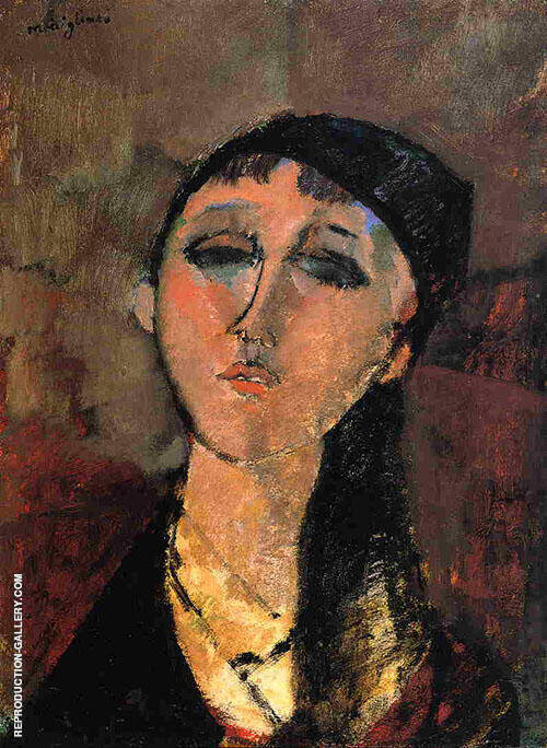 Louise 1915 by Amedeo Modigliani | Oil Painting Reproduction