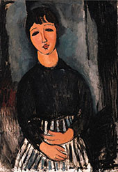 The Servant 1916 By Amedeo Modigliani
