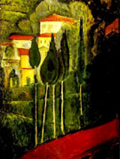 Landscape 1919 By Amedeo Modigliani