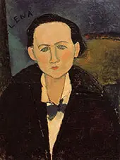 Elena Pavlowski 1917 By Amedeo Modigliani