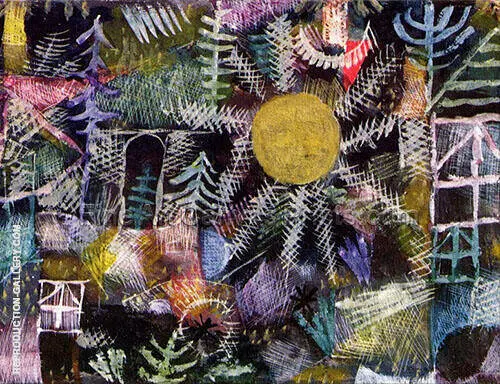 Growth in an Old Garden 1919 By Paul Klee