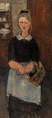 Pretty Housewife 1915 By Amedeo Modigliani