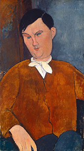 Monsieur Deleu 1916 By Amedeo Modigliani