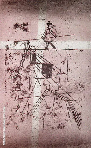The Tightrope Walker 1923 By Paul Klee